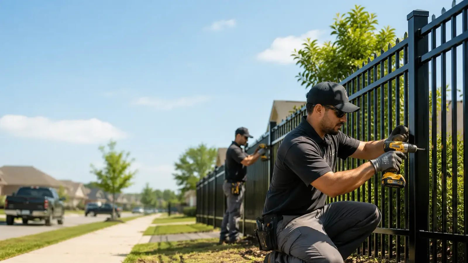 Metal Fence Installation in New Castle, IN
